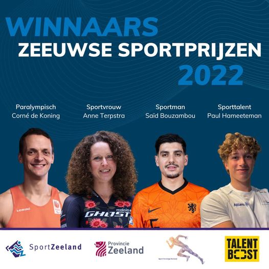 Winnaars Zeeuwse sportprijzen 2022